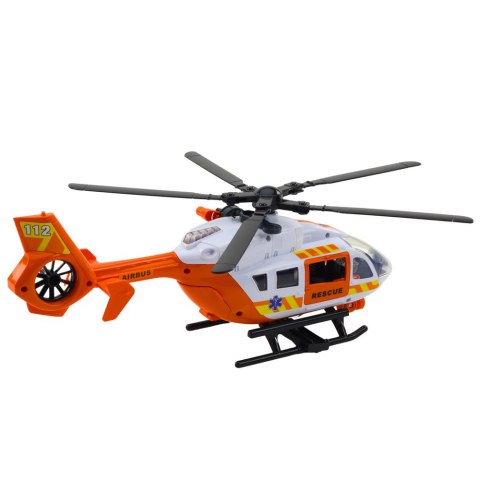 Helikopter Ratunkowy Hak Nosze Światła Dźwięki 1:14 LEAN Toys Helikopter Ratunkowy Hak Nosze Światła Dźwięki 1:14 LEAN Toys