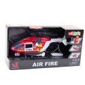 Helikopter Straży Pożarnej Hak Nosze Światła Dźwięki 1:14 LEAN Toys