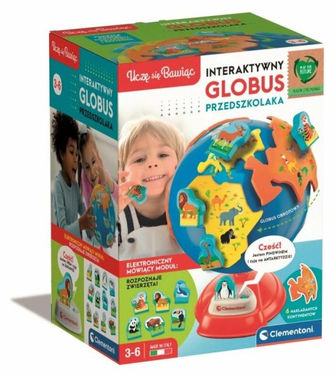 Interaktywny Globus Przedszkolaka Clementoni 50757 Clementoni Interaktywny Globus Przedszkolaka Clementoni 50757 Clementoni