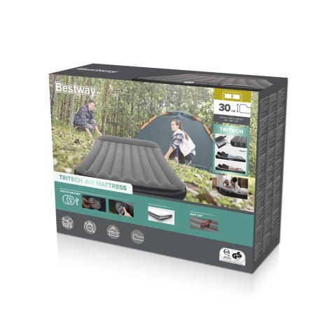 Materac Dmuchany Dwuosobowy 150 x 203 x 30 cm Bestway 671BS Bestway Materac Dmuchany Dwuosobowy 150 x 203 x 30 cm Bestway 671BS Bestway