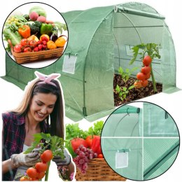 Tunel Foliowy Ogrodowy Szklarnia 4x2,5x2m Folia 10m² UV-4 Premium LEAN