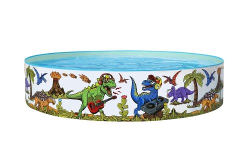 Basen Ogrodowy Dinozaury 183 cm x 38 cm Bestway 55022 Bestway Basen Ogrodowy Dinozaury 183 cm x 38 cm Bestway 55022 Bestway