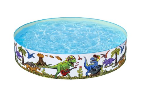 Basen Ogrodowy Dinozaury 183 cm x 38 cm Bestway 55022 Bestway Basen Ogrodowy Dinozaury 183 cm x 38 cm Bestway 55022 Bestway