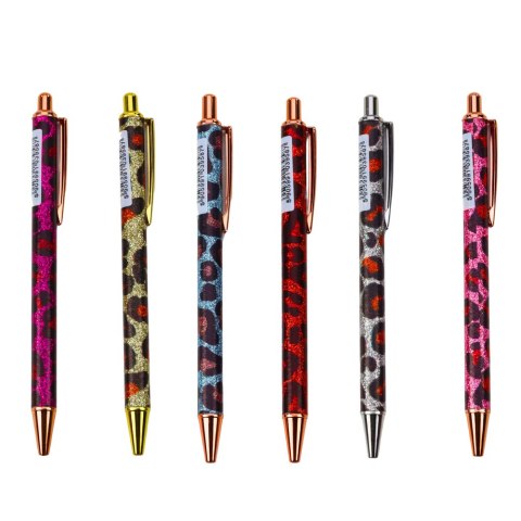 Długopis Metalowy Automatyczny Panterka Niebieski Tusz 1.0mm LEAN Długopis Metalowy Automatyczny Panterka Niebieski Tusz 1.0mm LEAN
