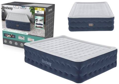 Dmuchany Materac 203 x 152 x 51 cm Bestway 6716P Bestway Dmuchany Materac 203 x 152 x 51 cm Bestway 6716P Bestway