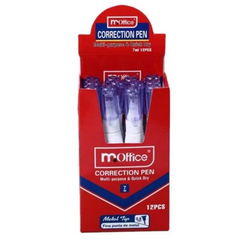 Korektor W Piórze Z Igłową Końcówką Szybkoschnący 7ml LEAN Korektor W Piórze Z Igłową Końcówką Szybkoschnący 7ml LEAN