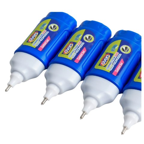 Korektor W Pisaku Szybkoschnący Szkolny Biurowy 6ml LEAN Korektor W Pisaku Szybkoschnący Szkolny Biurowy 6ml LEAN