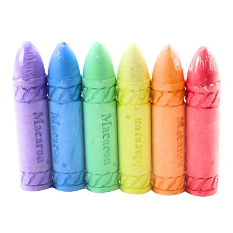 Kreda Kolorowa Neonowa Tablicowa Chodnikowa Zestaw 6 Szt LEAN Kreda Kolorowa Neonowa Tablicowa Chodnikowa Zestaw 6 Szt LEAN