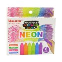 Kreda Kolorowa Neonowa Tablicowa Chodnikowa Zestaw 6 Szt LEAN