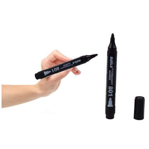 Marker Permanentny Wodoodporny Czarny 2,5-4,5 mm LEAN Marker Permanentny Wodoodporny Czarny 2,5-4,5 mm LEAN