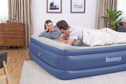 Materac Dmuchany 203 x 193 x 56 cm Bestway 67692 Bestway Materac Dmuchany 203 x 193 x 56 cm Bestway 67692 Bestway