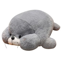 Pluszowa Maskotka Przytulanka Duża Foka Szara 29cm LEAN Toys