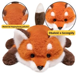 Pluszowa Maskotka Przytulanka Lisek Z Obciążonymi Łapkami 30cm LEAN Toys