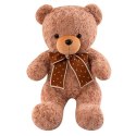 Pluszowa Maskotka Przytulanka Miś Z Kokardą W Groszki 45cm LEAN Toys