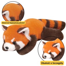 Pluszowa Maskotka Przytulanka Panda Czerwona Obciążone Łapki 30cm LEAN Toys