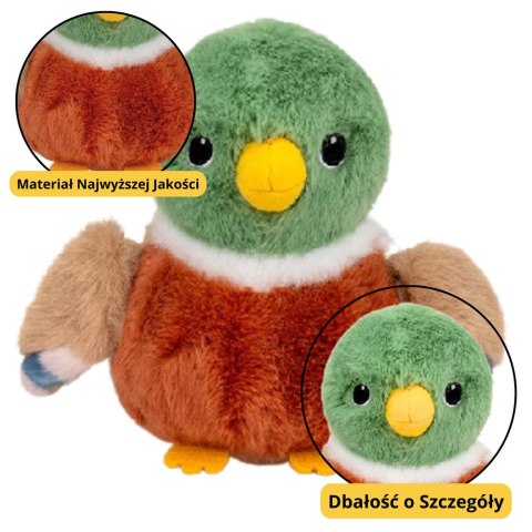 Pluszowa Maskotka Przytulanka Ptak Pluszowy Mała Kaczka 12cm LEAN Toys Pluszowa Maskotka Przytulanka Ptak Pluszowy Mała Kaczka 12cm LEAN Toys