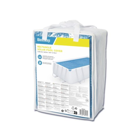 Pokrywa Solarna Do Basenu 404 x 201 cm Bestway 58240 Bestway Pokrywa Solarna Do Basenu 404 x 201 cm Bestway 58240 Bestway