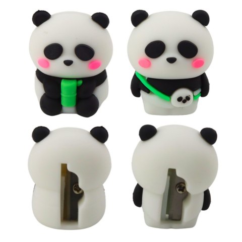 Strugaczka Do Kredek Ołówków Cienkich Szkolna Biurowa Panda LEAN Strugaczka Do Kredek Ołówków Cienkich Szkolna Biurowa Panda LEAN