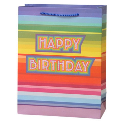 Torba Prezentowa Urodzinowa Happy Birthday 23 x 18 x 10cm LEAN Torba Prezentowa Urodzinowa Happy Birthday 23 x 18 x 10cm LEAN
