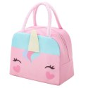Torba Termiczna Izolacyjna Śniadaniowa Lunch Bag Jednorożec 23cm LEAN