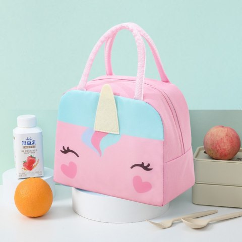 Torba Termiczna Izolacyjna Śniadaniowa Lunch Bag Jednorożec 23cm LEAN Torba Termiczna Izolacyjna Śniadaniowa Lunch Bag Jednorożec 23cm LEAN