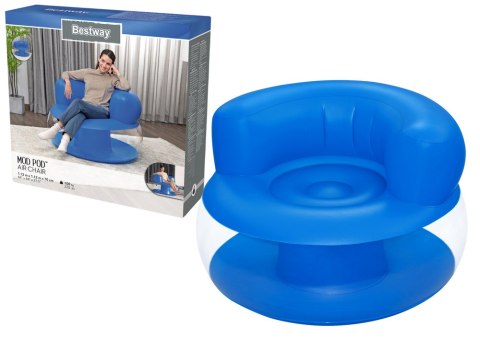 Dmuchany Fotel Niebieski112 x 112 x 70 cm Bestway 75138 Bestway Dmuchany Fotel Niebieski112 x 112 x 70 cm Bestway 75138 Bestway