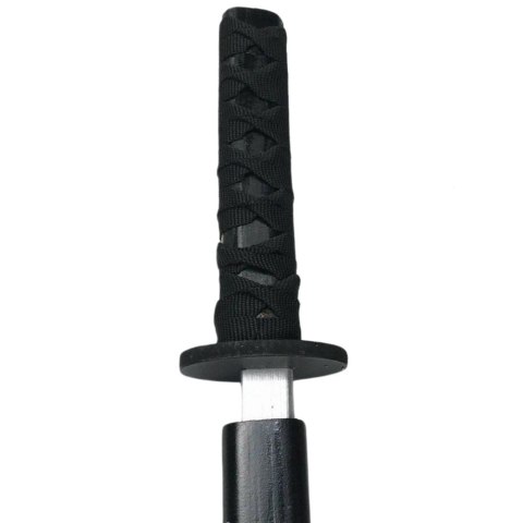 Drewniana Katana Miecz Do Zabawy Treningu Rekwizyt Czarny 70cm LEAN Toys Drewniana Katana Miecz Do Zabawy Treningu Rekwizyt Czarny 70cm LEAN Toys