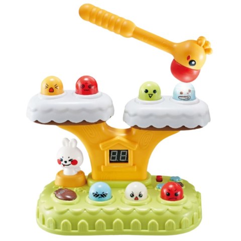 Gra Zręcznościowa Whack-A-Mole Dla Malucha 20 Melodii 7 Poziomów Prędkości LEAN Toys Gra Zręcznościowa Whack-A-Mole Dla Malucha 20 Melodii 7 Poziomów Prędkości LEAN Toys