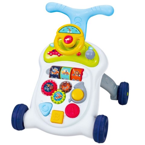 Interaktywny Chodzik Pchacz Kierownica Światła Dźwięki LEAN Toys Interaktywny Chodzik Pchacz Kierownica Światła Dźwięki LEAN Toys