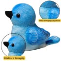 Mały Pluszowy Ptak Niebieski Sikorka Szczygieł 10cm LEAN TOYS