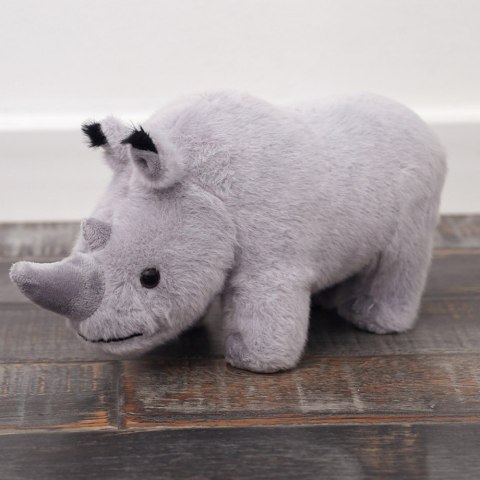 Maskotka Pluszowa Nosorożec Pluszak Przytulanka Szary 30cm LEAN Toys Maskotka Pluszowa Nosorożec Pluszak Przytulanka Szary 30cm LEAN Toys