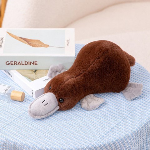 Maskotka Pluszowa Przytulanka Dziobak Brązowy 32cm LEAN Toys Maskotka Pluszowa Przytulanka Dziobak Brązowy 32cm LEAN Toys
