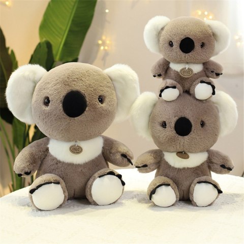 Maskotka Pluszowa Przytulanka Miś Koala Szary 23cm LEAN Toys Maskotka Pluszowa Przytulanka Miś Koala Szary 23cm LEAN Toys
