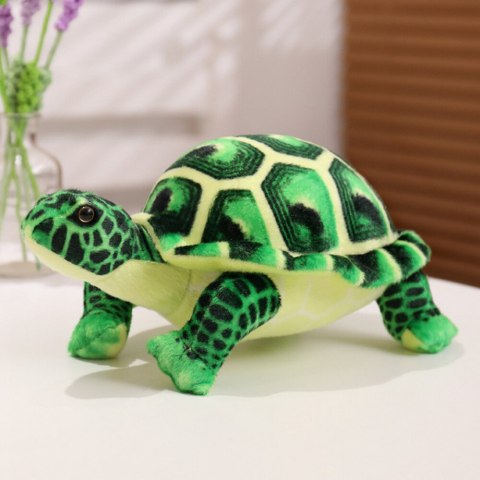Maskotka Pluszowa Żółw Przytulanka Pluszak Zielony 25cm LEAN Toys Maskotka Pluszowa Żółw Przytulanka Pluszak Zielony 25cm LEAN Toys
