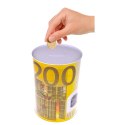 Metalowa Skarbonka Puszka Banknot 200 Euro 16,5 x 12cm LEAN