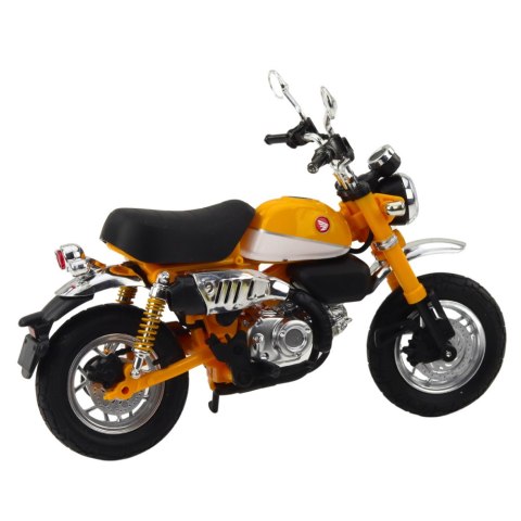 Motocykl Retro Klasyczny Metalowy Światła Żółty 1:12 LEAN Toys Motocykl Retro Klasyczny Metalowy Światła Żółty 1:12 LEAN Toys