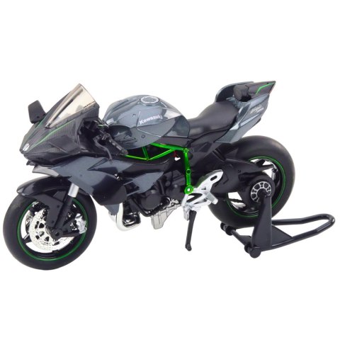 Motocykl Sportowy Metalowy Światła Dźwięki Szary 1:12 LEAN Toys Motocykl Sportowy Metalowy Światła Dźwięki Szary 1:12 LEAN Toys