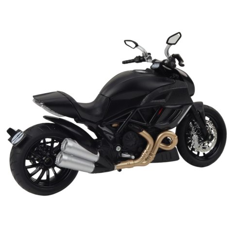 Motocykl Sportowy Metalowy Światła Dźwięki Złote Elementy Czarny 1:12 LEAN Toys Motocykl Sportowy Metalowy Światła Dźwięki Złote Elementy Czarny 1:12 LEAN Toys