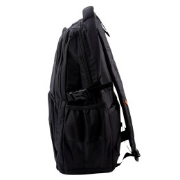 Plecak Miejski Funkcjonalny 9 Kieszeni Czarny 35L 48cm LEAN