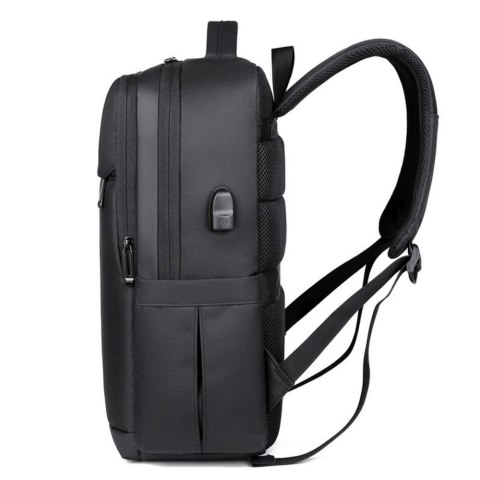 Plecak Miejski USB Kieszeń Na Laptopa Odblaski 16L 45cm LEAN Plecak Miejski USB Kieszeń Na Laptopa Odblaski 16L 45cm LEAN