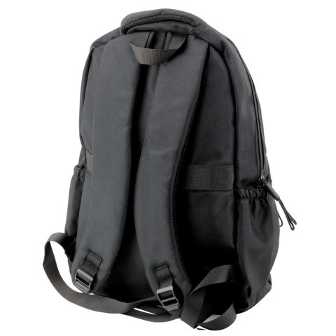 Plecak Szkolny Miejski Przegroda Środkowa SH Czarny 38cm 20L LEAN Plecak Szkolny Miejski Przegroda Środkowa SH Czarny 38cm 20L LEAN