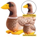 Pluszowa Maskotka Przytulanka Kaczka Brązowo Żółta 28cm LEAN Toys