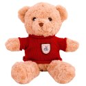 Pluszowa Maskotka Przytulanka Miś Beżowy Czerwony Sweterek 40cm LEAN Toys