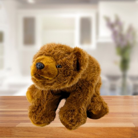 Pluszowa Maskotka Przytulanka Niedźwiedź Brązowy 28cm LEAN Toys Pluszowa Maskotka Przytulanka Niedźwiedź Brązowy 28cm LEAN Toys