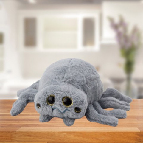 Pluszowa Maskotka Przytulanka Owad Pająk Szary 30cm LEAN Toys Pluszowa Maskotka Przytulanka Owad Pająk Szary 30cm LEAN Toys