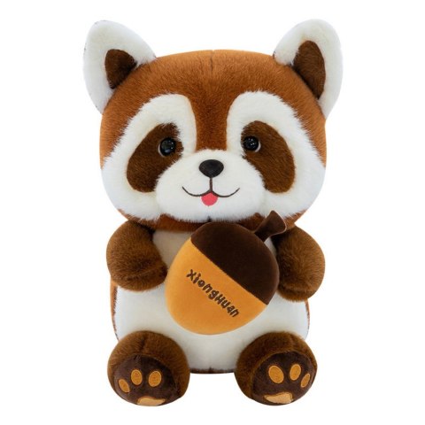 Pluszowa Maskotka Przytulanka Szop Z Żołędziem 23cm LEAN Toys Pluszowa Maskotka Przytulanka Szop Z Żołędziem 23cm LEAN Toys