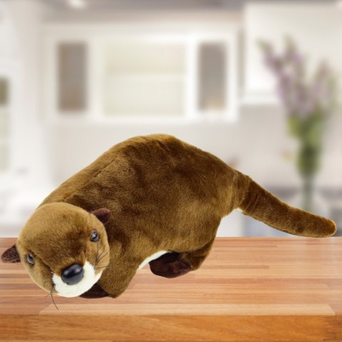 Pluszowa Maskotka Przytulanka Wydra Brązowa 37cm LEAN Toys Pluszowa Maskotka Przytulanka Wydra Brązowa 37cm LEAN Toys