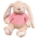 Pluszowa Maskotka Przytulanka Zając Sweterek Różowy 22cm LEAN Toys