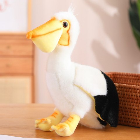 Pluszowy Pelikan Ptak Pluszak Maskotka Przytulanka 24cm LEAN Toys Pluszowy Pelikan Ptak Pluszak Maskotka Przytulanka 24cm LEAN Toys
