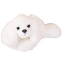 Pluszowy Piesek Maltańczyk Z Obciążonymi Łapami Biały 30cm LEAN Toys